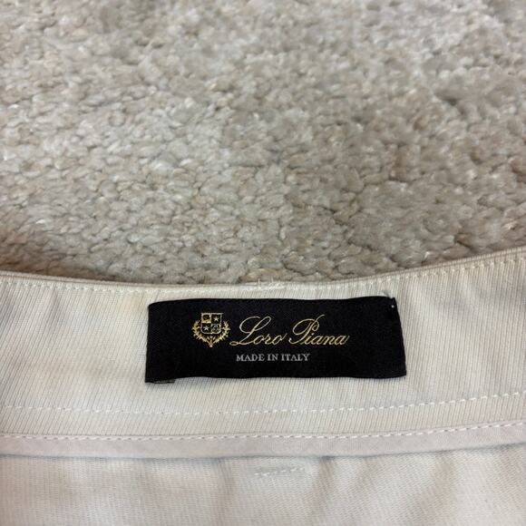 Loro Piana Ricky Ice Stretch Cotton Riding Pants Lambskin Women's 38 US 27 - Picture 4 of 13